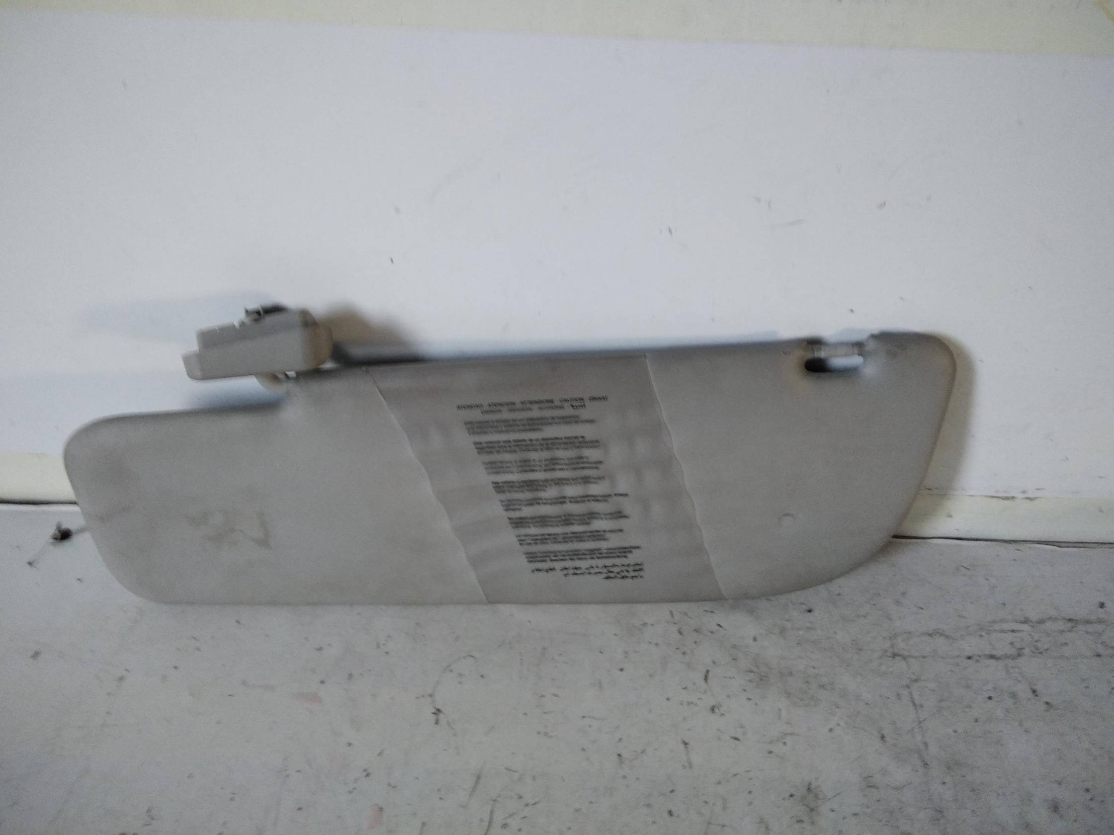 Aletta parasole parabrezza sx.